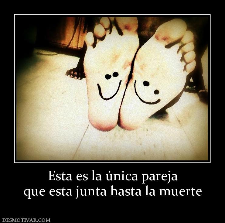 Esta es la única pareja que esta junta hasta la muerte