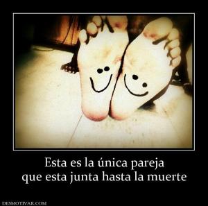 Esta es la única pareja que esta junta hasta la muerte