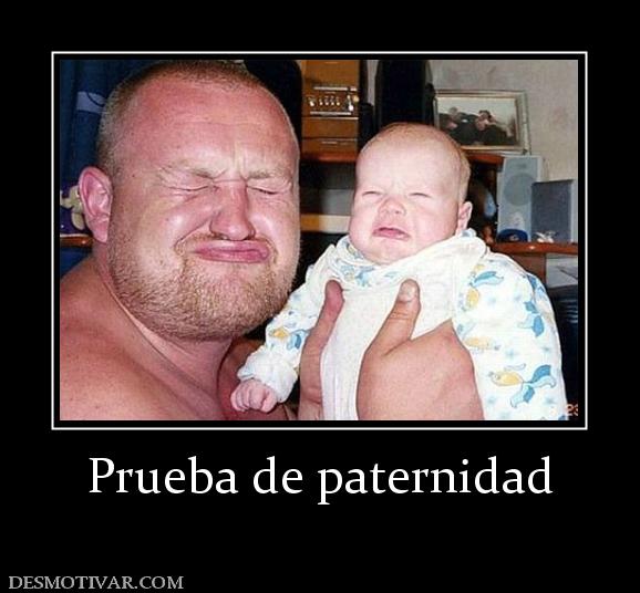 Prueba de paternidad