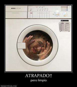 ATRAPADO!! pero limpio