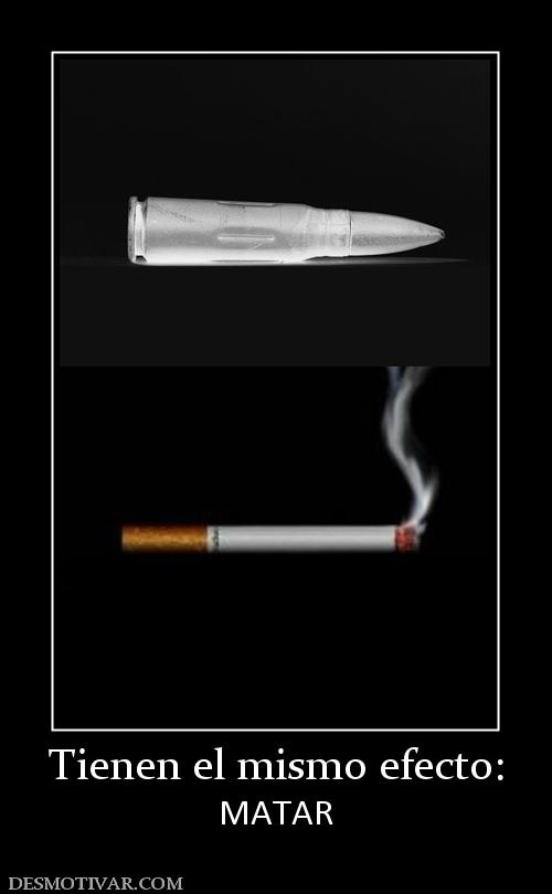 Tienen el mismo efecto: MATAR