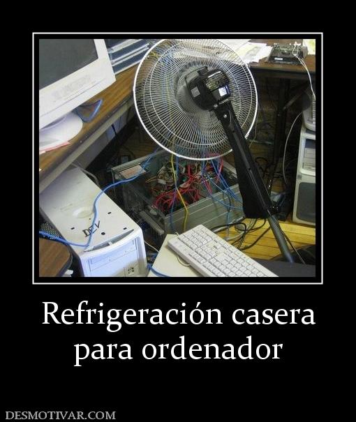 Refrigeración casera para ordenador