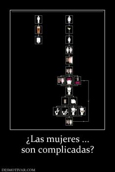 ¿Las mujeres ... son complicadas?