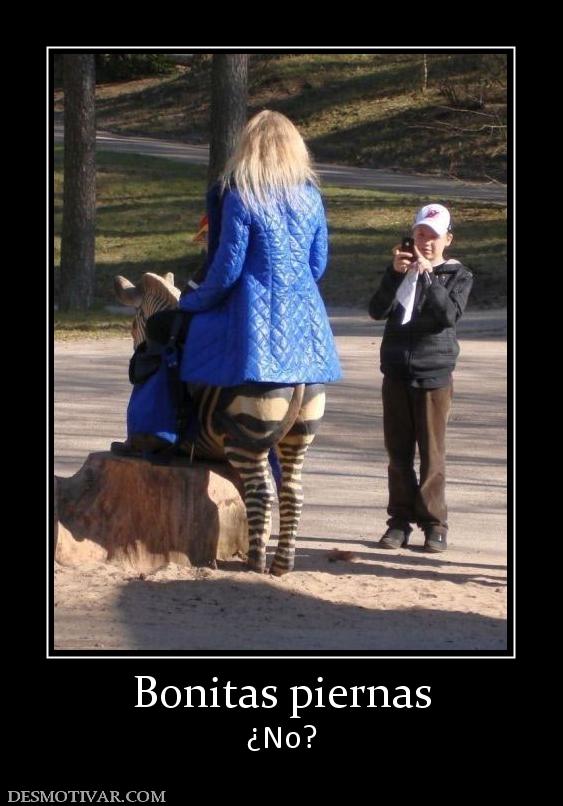 Bonitas piernas ¿No?