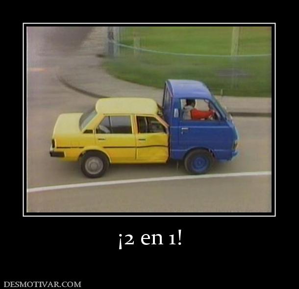 ¡2 en 1!