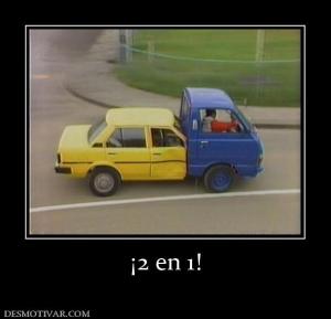 ¡2 en 1!