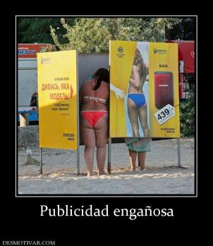 Publicidad engañosa