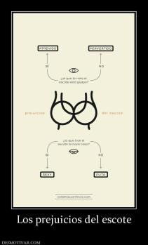 Los prejuicios del escote