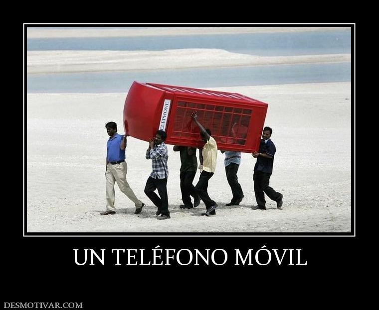 UN TELÉFONO MÓVIL