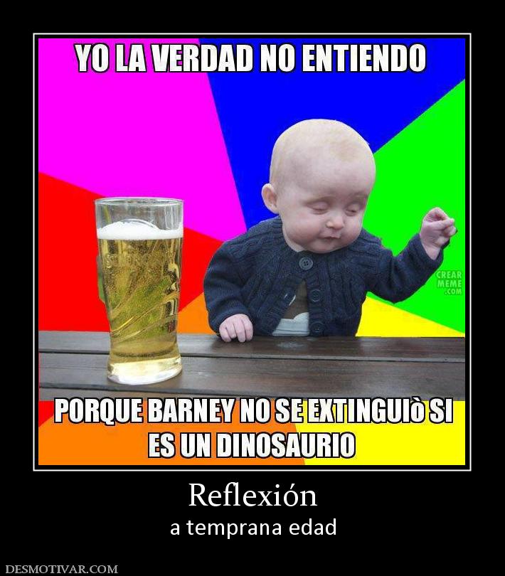 Reflexión a temprana edad