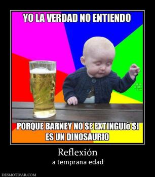 Reflexión a temprana edad