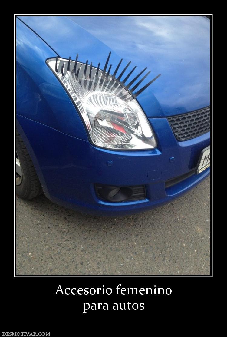 Accesorio femenino para autos