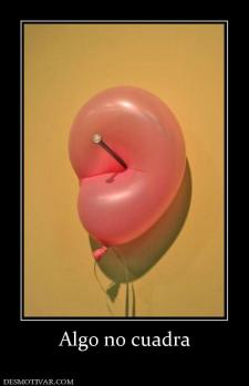 Algo no cuadra