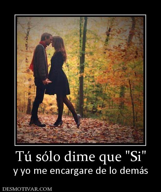 Desmotivaciones Tu Solo Dime Que Y Yo Me Encargare De Lo Demas desmotivaciones