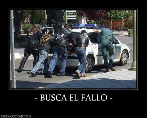 - BUSCA EL FALLO -