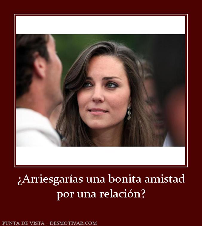 ¿Arriesgarías una bonita amistad por una relación?