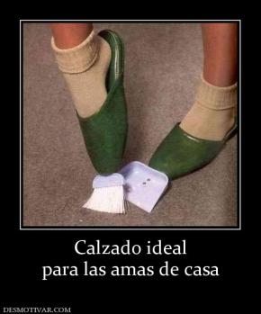 Calzado ideal para las amas de casa
