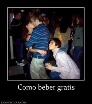 Como beber gratis