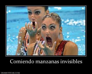 Comiendo manzanas invisibles