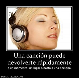 Una canción puede devolverte rápidamente a un momento, un lugar o hasta a una persona.