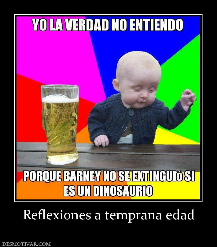 Reflexiones a temprana edad