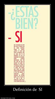Definición de  SI