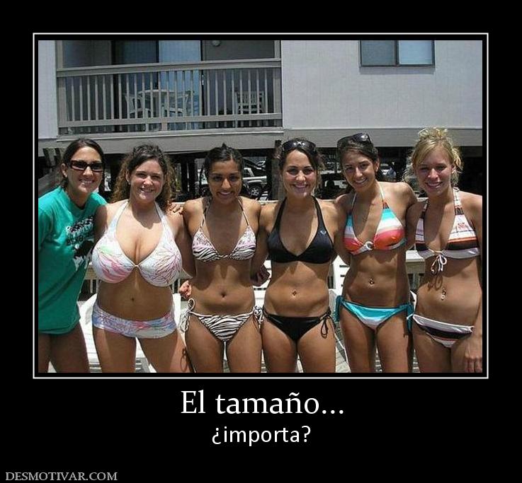 El tamaño... ¿importa?