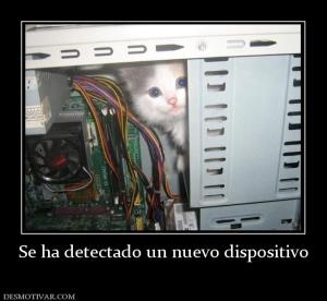 Se ha detectado un nuevo dispositivo