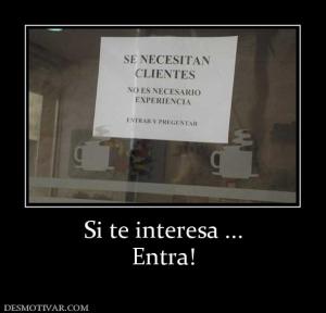 Si te interesa ... Entra!