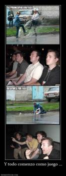 Y todo comenzo como juego ...