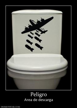 Peligro Area de descarga