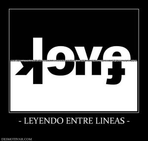 - LEYENDO ENTRE LINEAS -