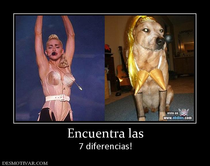 Encuentra las 7 diferencias!