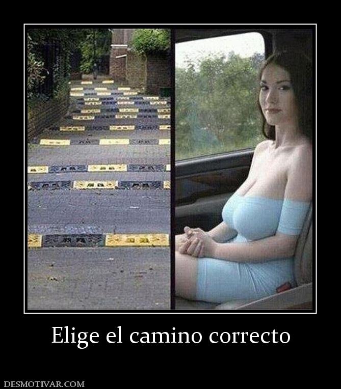 Elige el camino correcto