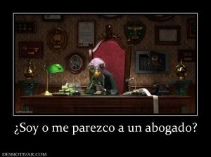 ¿Soy o me parezco a un abogado?