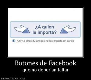 Botones de Facebook que no deberían faltar