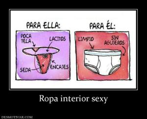 Ropa interior sexy