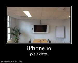 iPhone 10 ¡ya existe!