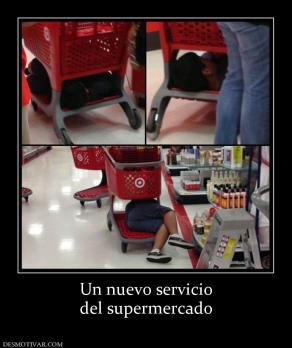 Un nuevo servicio del supermercado