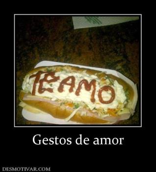 Gestos de amor