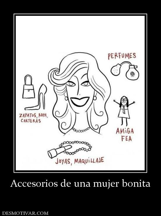 Accesorios de una mujer bonita