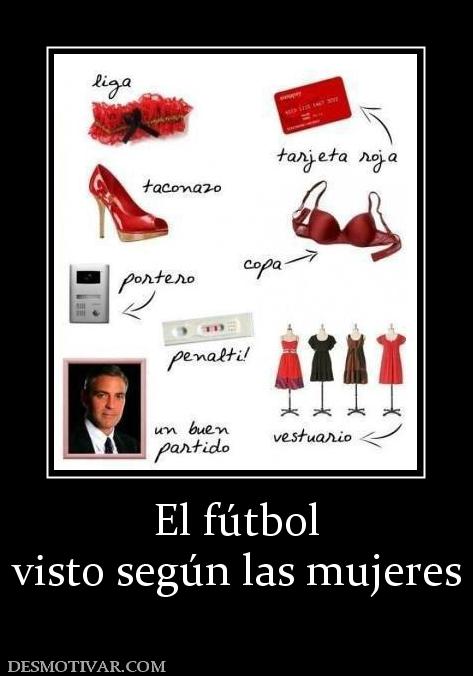 El fútbol visto según las mujeres