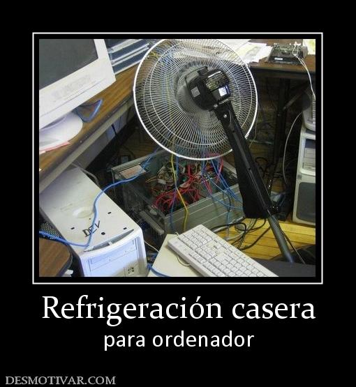 Refrigeración casera para ordenador