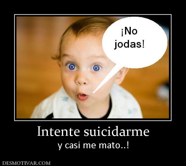 Intente suicidarme y casi me mato..!