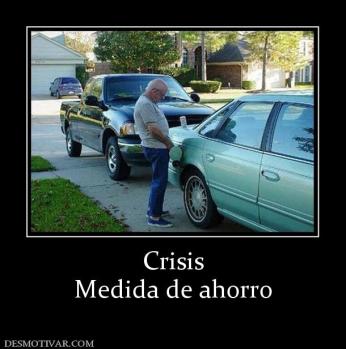 Crisis Medida de ahorro