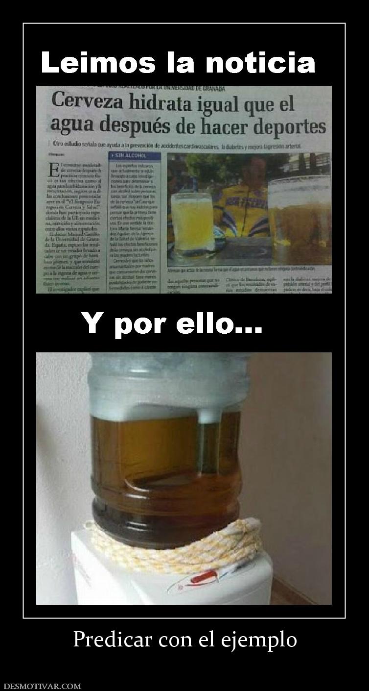 Predicar con el ejemplo