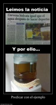 Predicar con el ejemplo