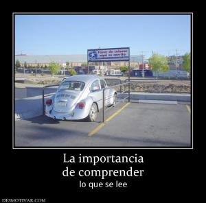 La importancia de comprender lo que se lee