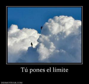 Tú pones el límite