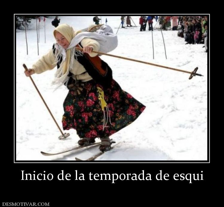 Inicio de la temporada de esqui